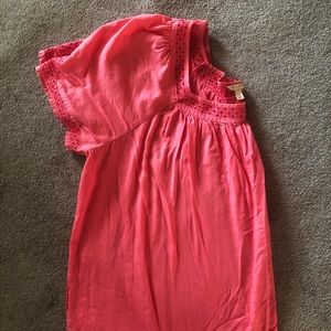 Sonoma pink short sleeve top size 2X